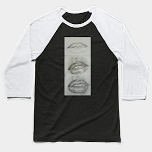 Lips I, II and III Baseball T-Shirt